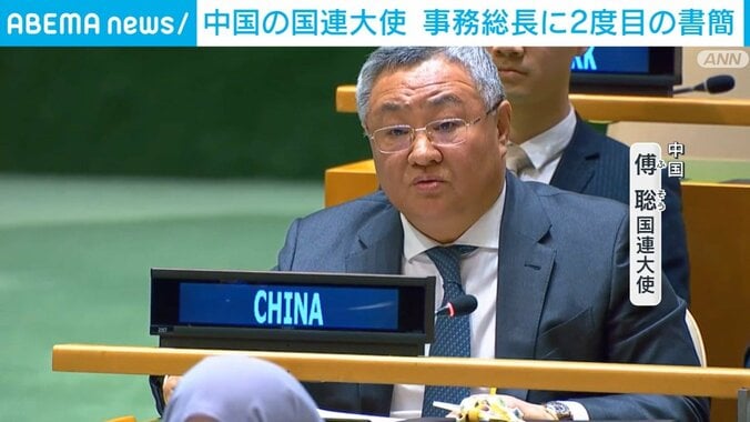 中国・傅聡国連大使