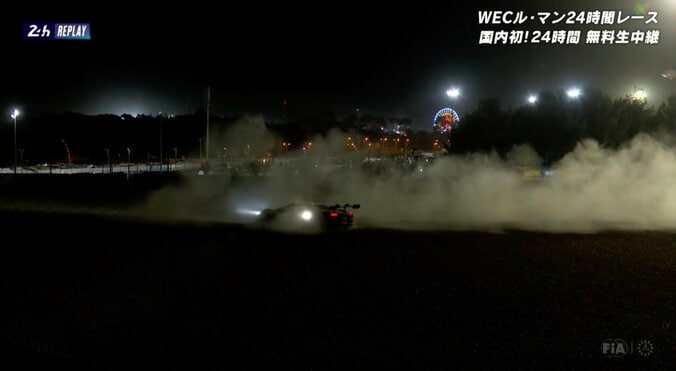 “深夜のル・マン”でフェラーリを襲った戦慄アクシデント…真っ暗闇でフルスロットルも「避けきれなかった」 3枚目