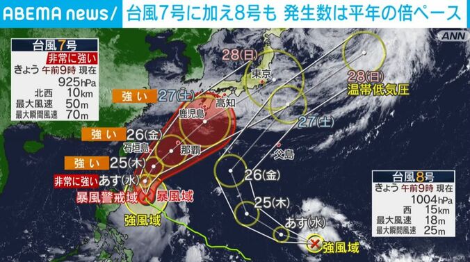 台風情報