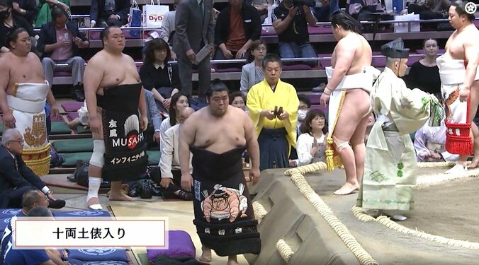 十両八枚目・志摩ノ海（木瀬）