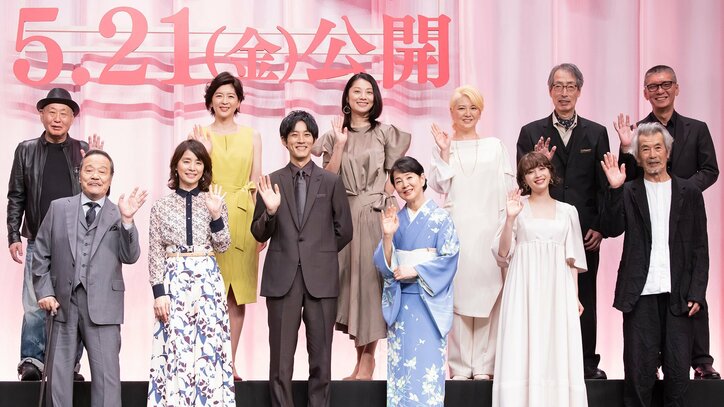 吉永小百合、松坂桃李の印象は「キリンのよう。スクスク成長して楽しかった」