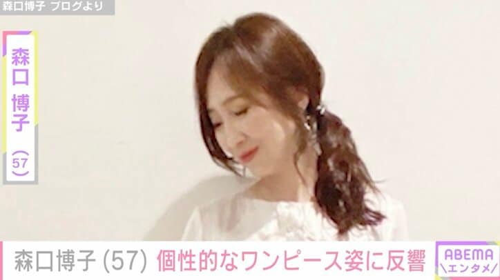 【写真・画像】水着姿が話題・森口博子(57)個性的なワンピース姿に反響「神がかってる！」　1枚目