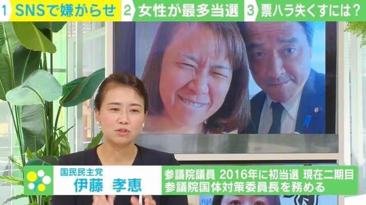 【写真・画像】女性で政治家だから？ “スッピン”写真に誹謗中傷…国民民主・伊藤たかえ氏が心中を吐露「ボキボキに折れますよ。人ですもん」 ポリハラ・票ハラの対策は？　3枚目
