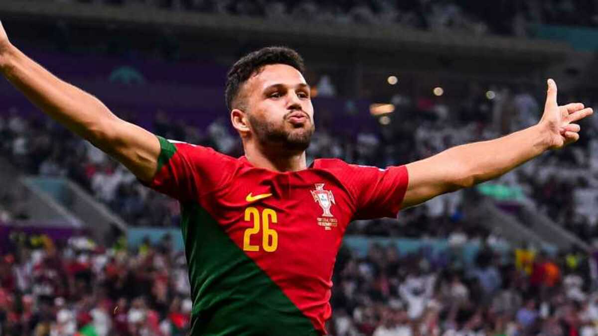 ポルトガル代表のゴンサロ・ラモス、W杯ハットトリックは「史上3番目の