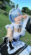 かわいさ、鬼がかり！猫田あしゅ「リゼロ」レムのコスプレ最新ショットに「レムコス界の最高峰」の声