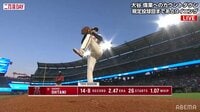 【映像】大谷、35号&メジャー自己最多15勝目なるか?(生放送中)