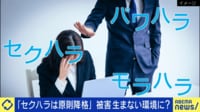 【映像】「セクハラは原則降格」厳しすぎる人事制度?コンプラ遵守と職場委縮のバランス
