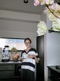 金子エミ『【新居キッチン公開】念願のL字型キッチンを、コの字型仕様にして更に快適キッチンに』