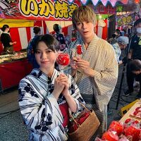 『プロミス・シンデレラ』浴衣姿の二階堂ふみ＆眞栄田郷敦、“夏祭りデート”ショットを公開し「キュンキュンが止まらない」と悶絶の声