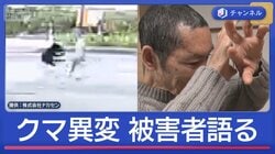 シリーズ・クマ異変＃1　過去最多…被害者が語るクマの脅威と異変とは