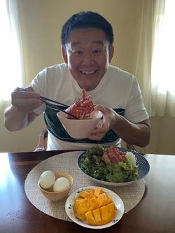  花田虎上、豪華で凄い朝食を公開「全部美味しそう」「すごいですね」の声 