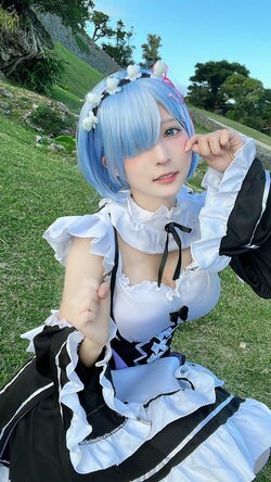 かわいさ、鬼がかり！猫田あしゅ「リゼロ」レムのコスプレ最新ショットに「レムコス界の最高峰」の声