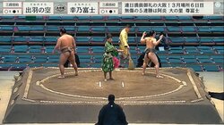 「かわいい」18歳イケメン力士の登場に視聴者歓喜 切れ長の目に爽やかなルックスは「俳優顔」との声も