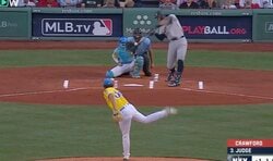 “放送事故級”の飛距離！ヤンキース・ジャッジの超特大場外弾がヤバすぎる　打球が飛びすぎて観客の様子がおかしくなる「グリーンモンスター意味ないw」「怪力すぎ」