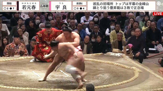 絶体絶命の宇良