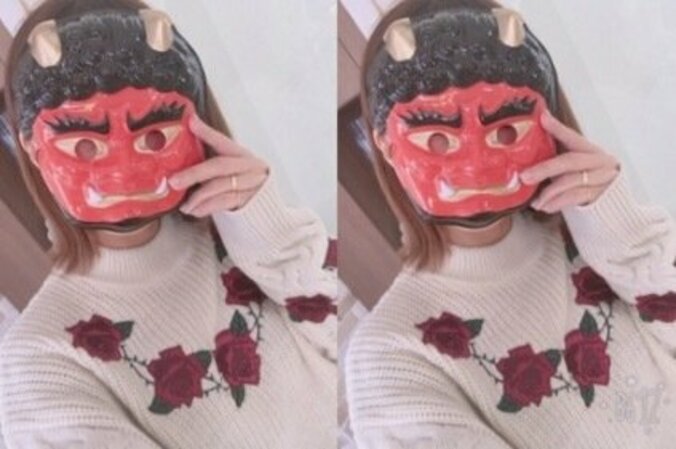 辻希美、息子に“鬼来たぞぉー作戦”決行　保育園の節分に「頑張れお兄ちゃん」 4枚目