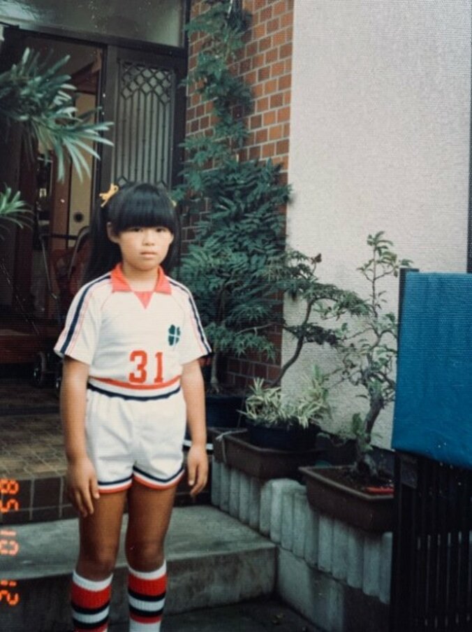 だいたひかるの夫、妻の小学生時代の写真を公開「昔からやる気なさそう」 1枚目