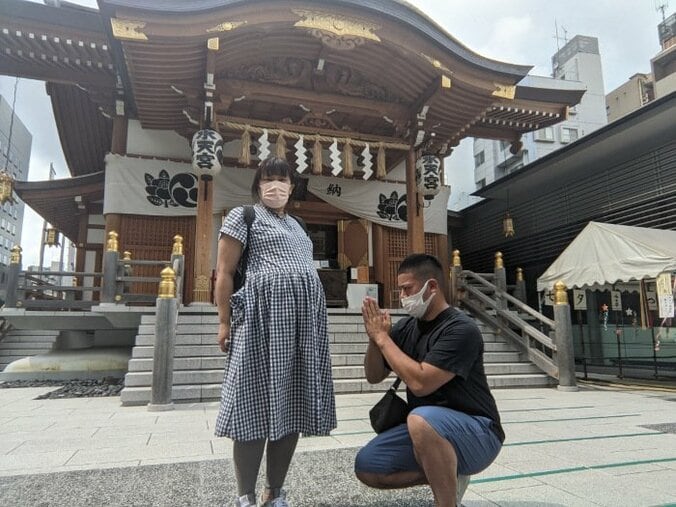 チェリー吉武、妻・白鳥久美子と5回目の安産祈願へ「最後は神頼み」 1枚目