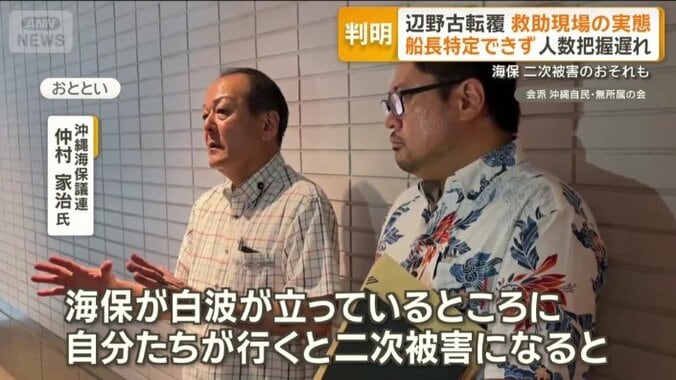 沖縄海保議連 　仲村家治氏