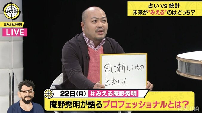 庵野秀明が語る『プロフェッショナル』とは？東野幸治らがガチ予想 4枚目