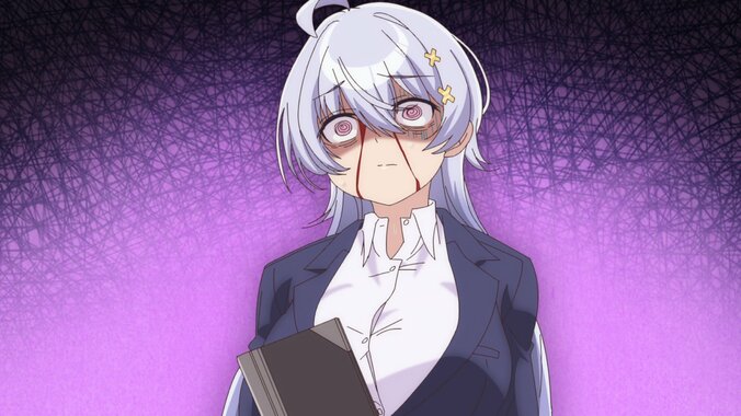 教室に血まみれで現れたのは担任の先生で…アニメ『よわよわ先生』第1話あらすじ＆先行カット公開 4枚目