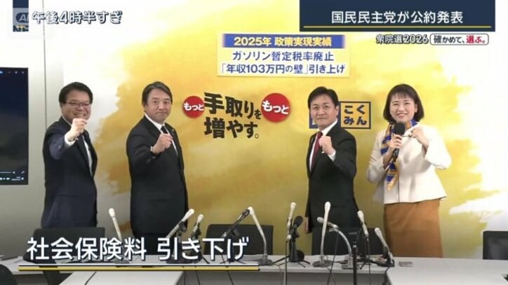 国民民主党公約