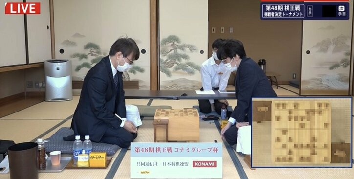 羽生善治九段VS伊藤匠五段 戦型は「相掛かり」に 勝者組決勝進出をかけた戦い／将棋・棋王戦挑決T