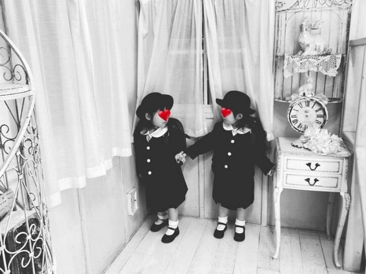 ノンスタ石田の妻、双子の幼稚園への入園を決断「共に成長して行けたら」