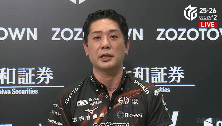 【写真・画像】昨期MVPの醍醐大、12戦ぶりのトップで仲間のラスを帳消しに！ここから巻き返し誓う「反撃の狼煙を上げることができた」／麻雀・Mリーグ　1枚目