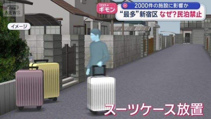 スーツケースを捨てるなどのトラブルも