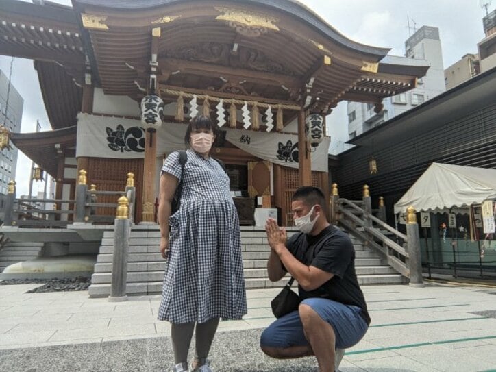 チェリー吉武 妻 白鳥久美子と5回目の安産祈願へ 最後は神頼み 話題 Abema Times