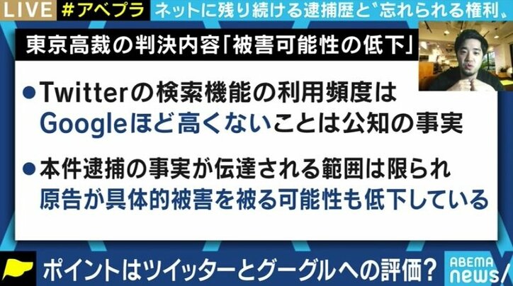 逮捕歴のTwitter投稿の削除認めない逆転判決…どこまで検索結果に残し、どこまでプライバシーを守るべきなのか?