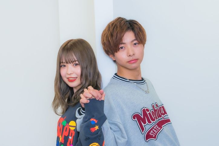 『今日好き』じん(松本仁)&りょうか(折田涼夏)“りょかじん”カップルに直撃!お互いの好きなところや初彼氏の感想も