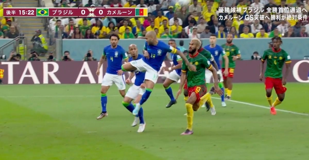 ブラジル代表W杯最年長出場、39歳ダニエウ・アウベスが躍動