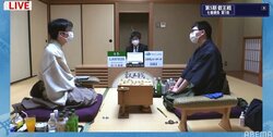 叡王戦第1局は千日手が成立 豊島将之竜王・名人先手で指し直しに／将棋・叡王戦七番勝負