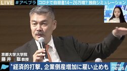 「新型コロナウイルスによる経済不況で自殺者が増える」藤井聡教授の“独自シュミレーション”とは