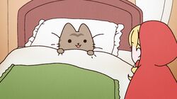 网络动画《动起来！猫咪昔日物语》10月22日上线的第2集“小红帽与猫”先行图解禁