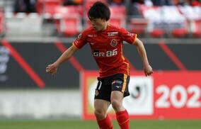 前線唯一の国内組、W杯メンバー入りの名古屋FW相馬勇紀は足に自信あり「突破するイメージは持っている」