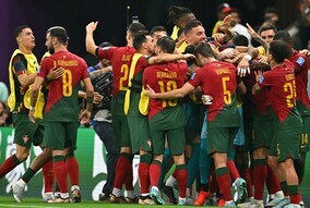 C・ロナウド外しが奏功！ポルトガル、新星の衝撃ハット＆39歳ペペの決勝T最年長弾などでスイスを６発粉砕【W杯ラウンド16】