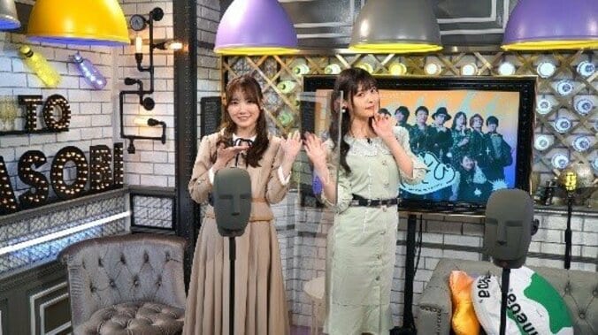 小松未可子＆上坂すみれの「声優と夜あそび」が乃木坂46とコラボ決定！ 松村沙友理がサプライズで登場 2枚目