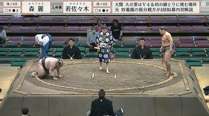 “土俵の妖精”こと森麗