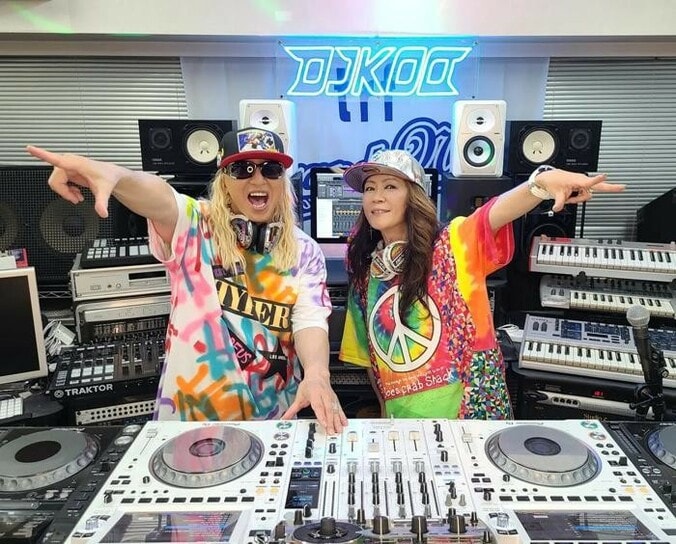  DJ KOO、大黒摩季と“ヤバい”ユニットを組んだことを明かす「やっぱまずは格好からw」  1枚目