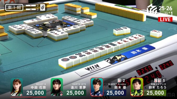 満貫程度は朝飯前？リーチのみを満貫に昇華させる鈴木優