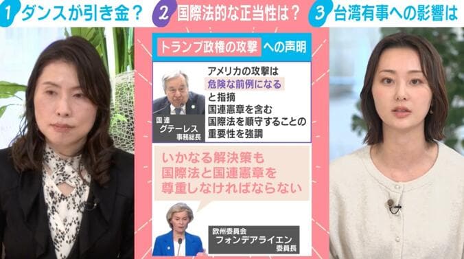 国連のグテーレス事務総長と欧州委員会のフォンデアライエン委員長の声明