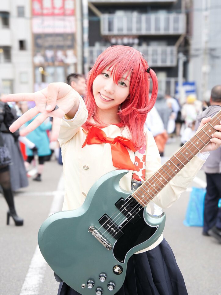 【写真・画像】『ぼっち・ざ・ろっく！	』喜多郁代コスプレ画像　2枚目