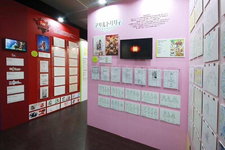【写真・画像】原画や絵コンテなど、シャフトアニメ制作の歴史がここに！「シャフト50周年展」会場レポート　10枚目
