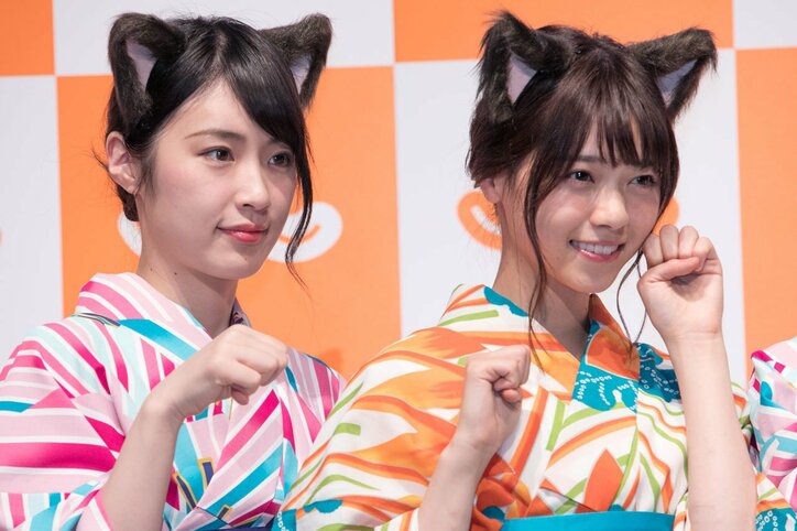 西野七瀬、猫との共演に「いっしょに寝たくなりました」 乃木坂46が猫耳でダンスを披露