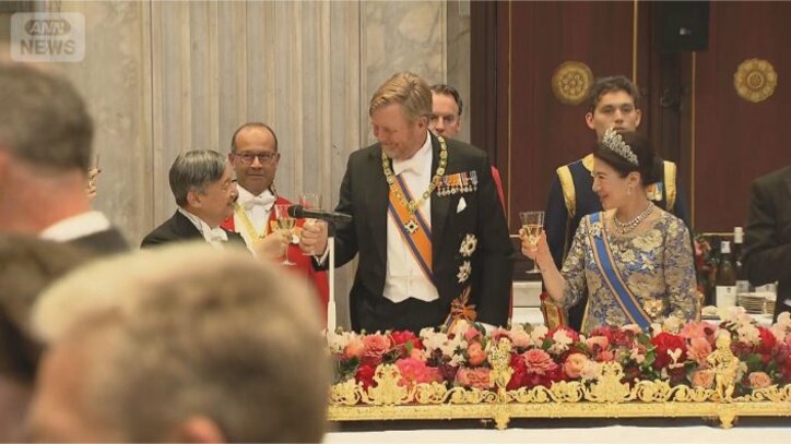 オランダでの晩餐会