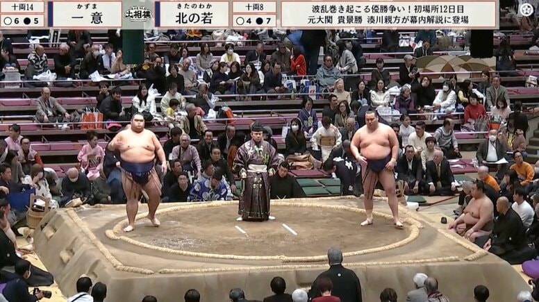 「よく見つけましたね…」大相撲客席に“M-1王者”がポツン キャップ＆マスク装着の姿もだだ漏れる相撲愛「相撲好きすぎるやろ」反響