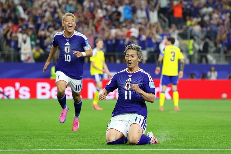 「最高のチームゴール」日本代表に栄誉！“神連携弾”がW杯最優秀ゴールにノミネート「驚異の抜け出し」海外メディアも絶賛